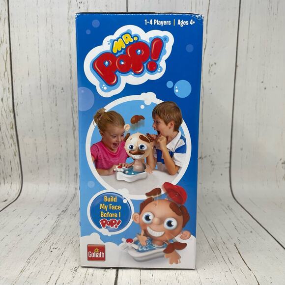 Mr Pop Childers Game by Goliath Build My Face Before I Pop NEW - Picture 5 of 7